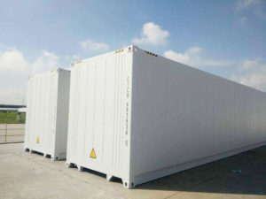 A-01 2tアルミコンテナ サイドドア・シャッター付き（中古） | 中古