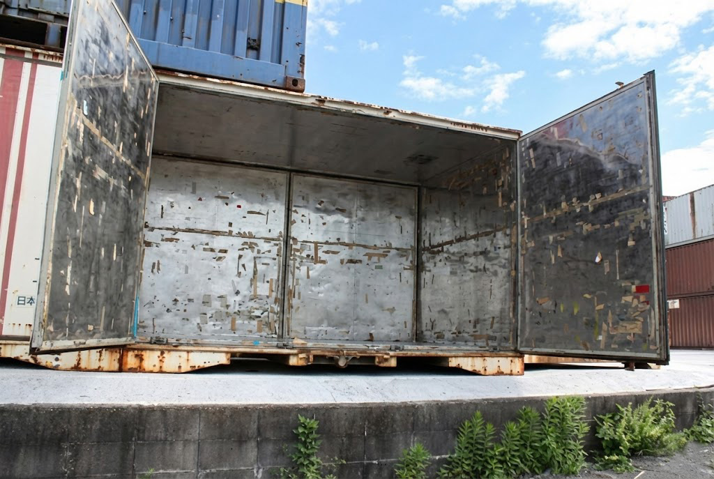 保冷12ftコンテナ(中古/現状品)|【高断熱】温度変化に強い!食品・資材の保管に最適な保冷倉庫