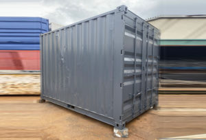 A-01 2tアルミコンテナ サイドドア・シャッター付き（中古） | 中古