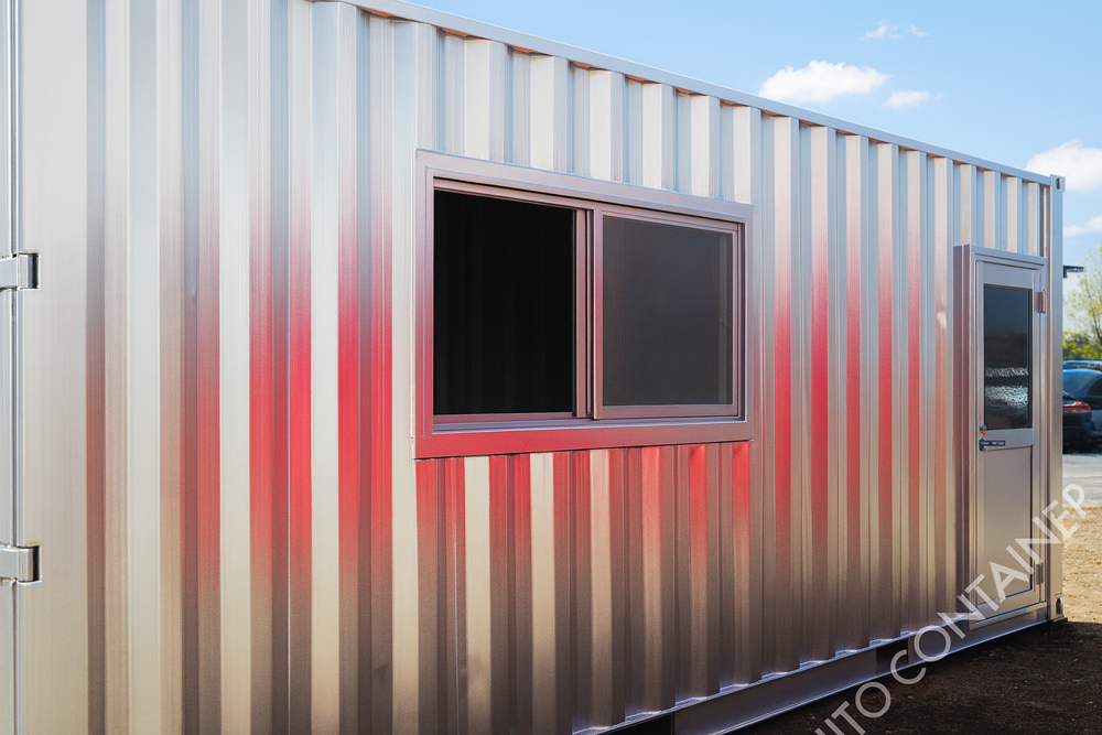 防犯性の高い海上コンテナ