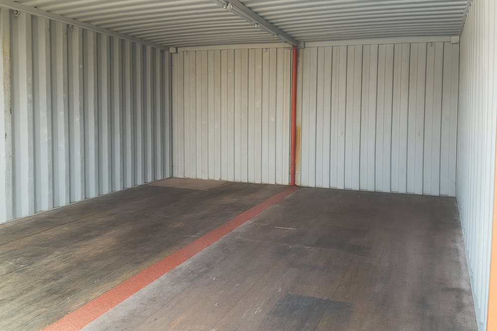 エアコン設置で温度管理可能なコンテナ