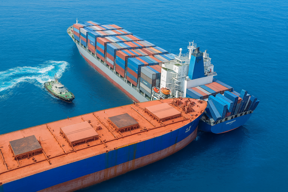 ワンウェイコンテナ輸送イメージ