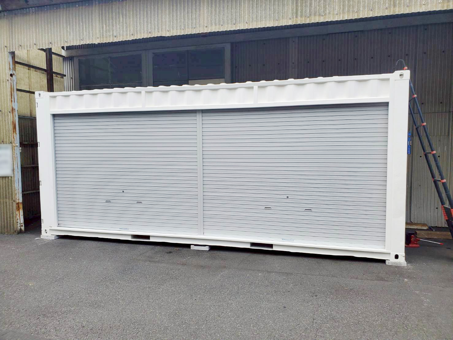 焼津市 缶詰製造会社様向け 20フィート中古コンテナ 倉庫利用