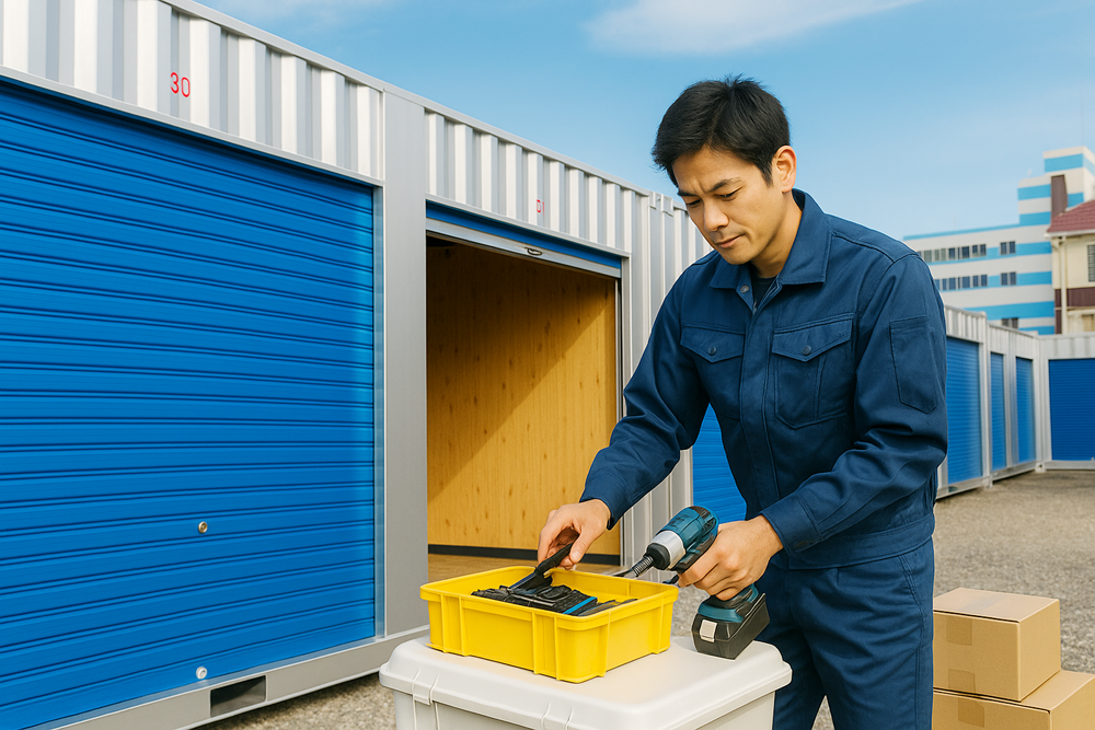 会社や店舗の在庫・資材の保管にも使えるレンタル倉庫