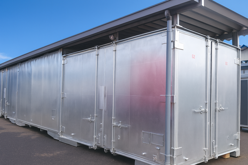 スイトコンテナ島里店 トランクルーム外観2