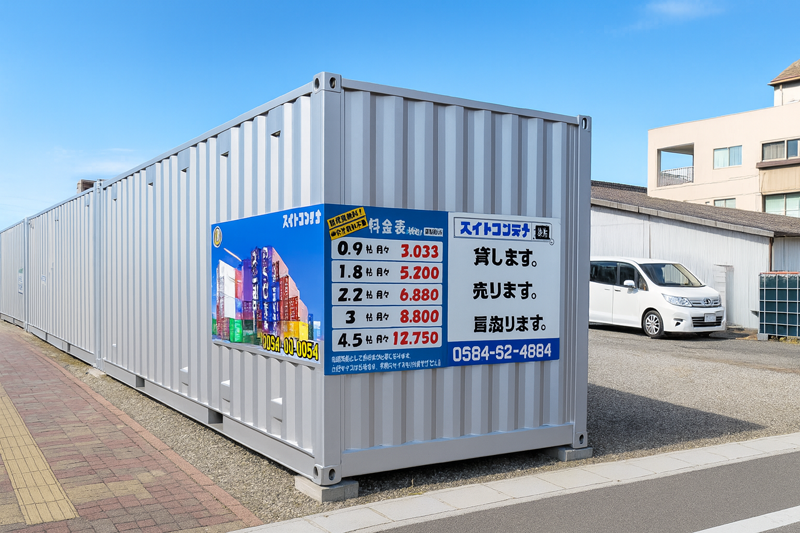 南高橋店 トランクルーム外観 正面