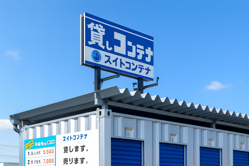 スイトコンテナ岐南下川手店 トランクルーム外観2