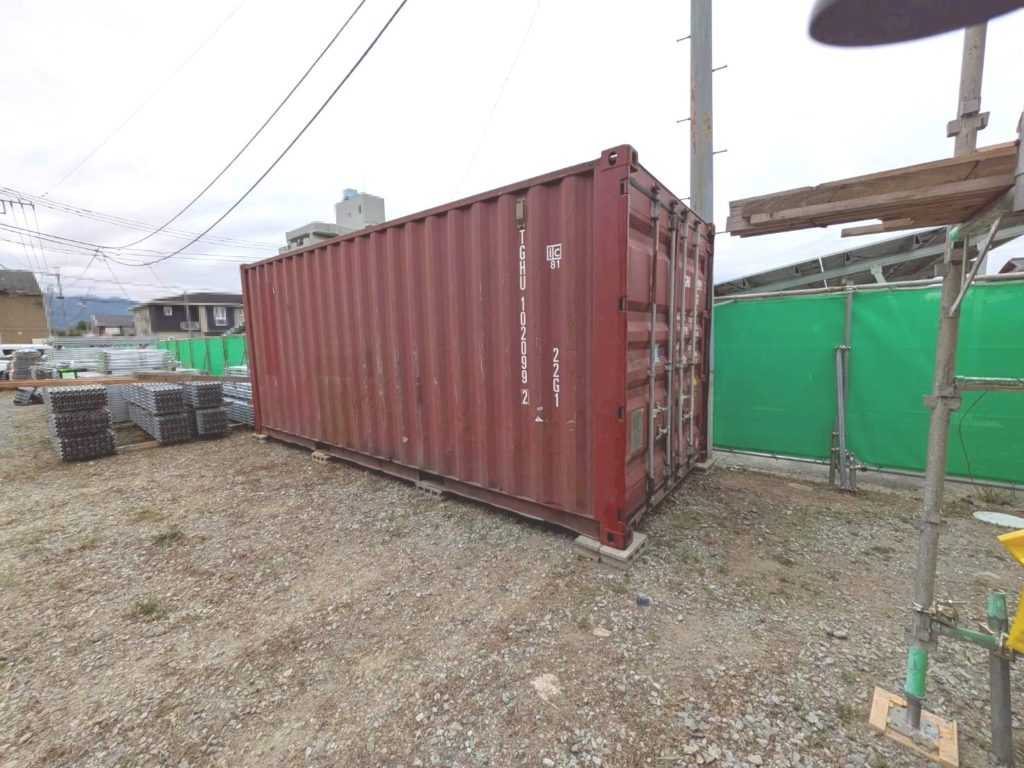 山梨県笛吹市
20ft中古現状品
タッチアップなし