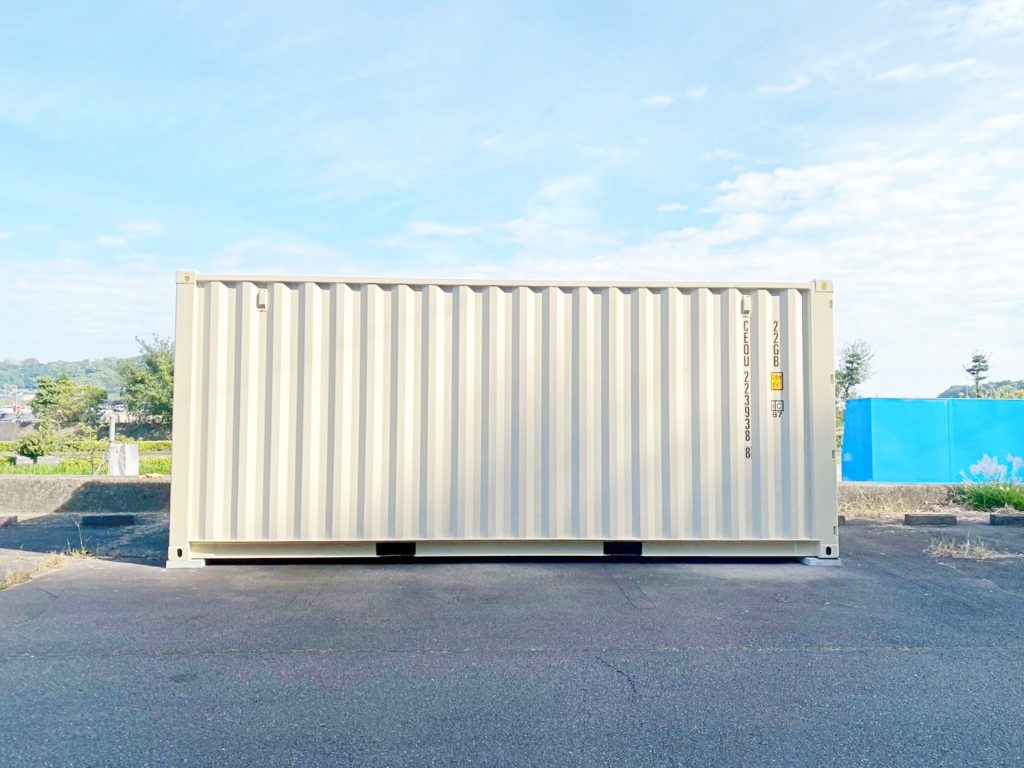 愛知県知多郡 NEWVAN20ftコンテナ アイボリー