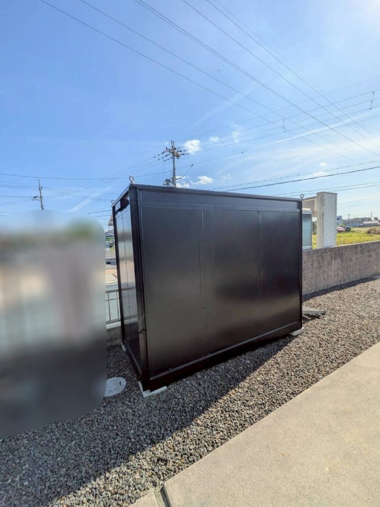 滋賀県甲賀市 バイクコンテナ1台用