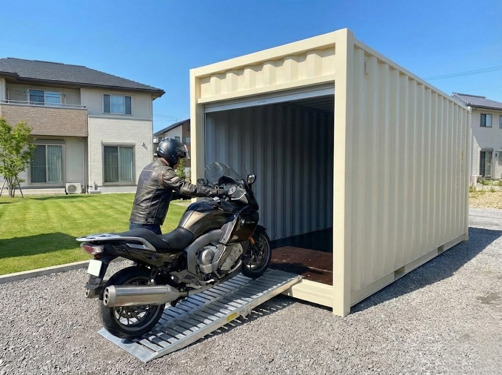 バイクガレージ